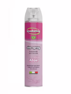 Inodorina deo spray - deodorante cane 300 ml - profumazione aloe vera