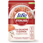 Life cat busta sterilised salmone e quinoa 70g