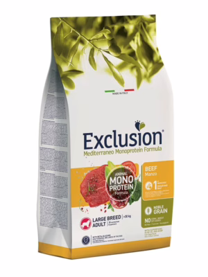 Exclusion large adult manzo 12kg