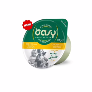 Oasy more love cup pollo con zucca 70 gr