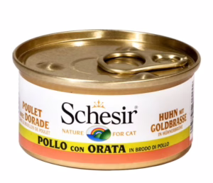 Schesir pollo con orata in brodo 70gr