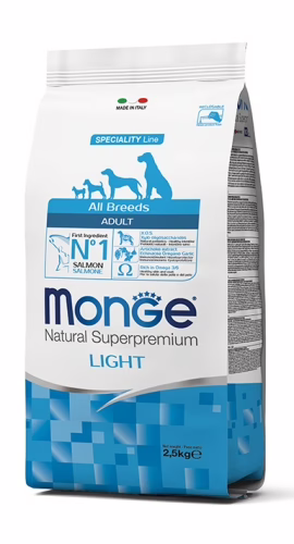 Monge all breeds adult light salmone & riso 12kg