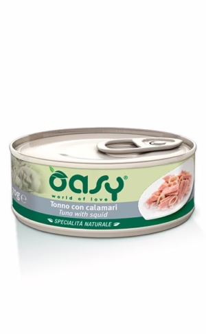 Oasy tonno con calamari lattina 70gr