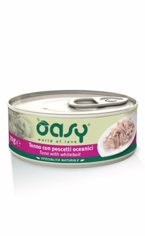 Oasy tonno con pescetti oceanici lattina 150gr