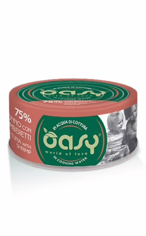 Oasy more love tonno con gamberetti 70gr