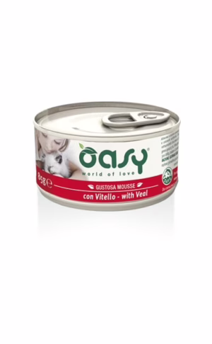 Oasy mousse con vitello lattina 85gr