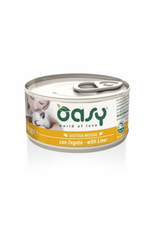 Oasy mousse con fegato lattina 85gr