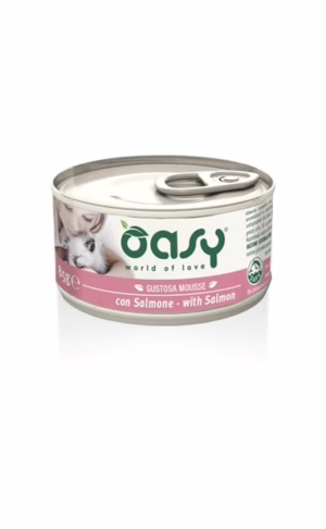 Oasy mousse con salmone lattina 85gr