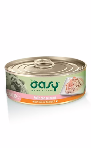 Oasy pollo con salmone 150gr