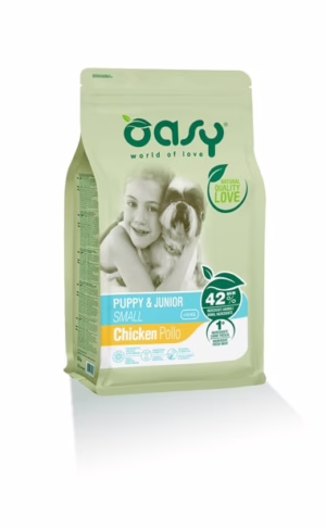 Oasy puppy&junior small pollo 3kg