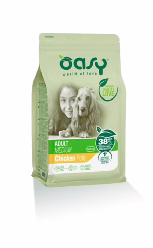 Oasy adult medium pollo 3kg