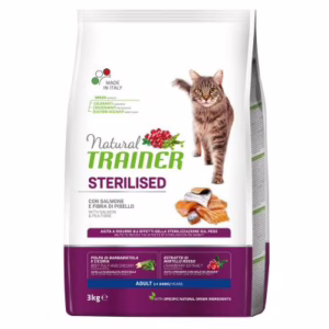 Natural trainer sterilised salmone 1,5kg
