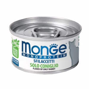Monge monoprotein coniglio 80g