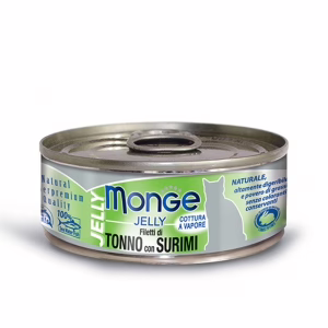 Monge jelly tonno con surimi 80gr