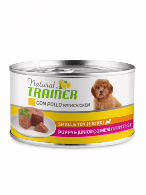 Natural trainer small&toy puppy&junior pollo 150g
