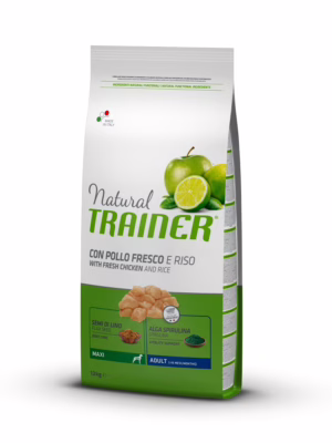 Natural trainer maxi adult pollo 12kg