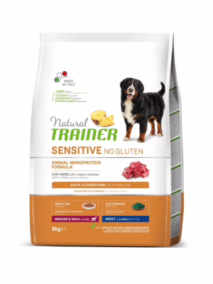 Trainer sensitive medium/maxi adult agnello 3kg