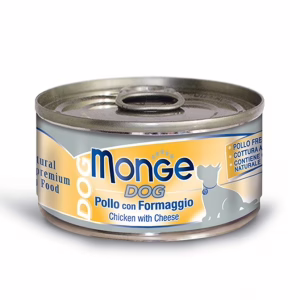 Monge dog pollo con formaggio 95gr