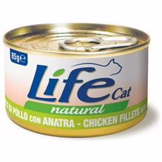 Lifecat filetti di pollo con anatra 85gr