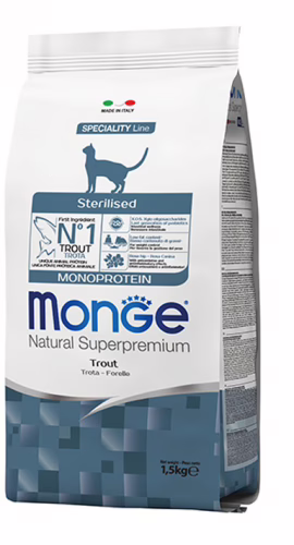 Monge sterilised trota 400g