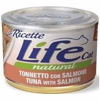 Lifecat tonno con salmone 150gr