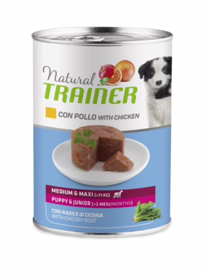 Natural trainer medium/maxi puppy&junior 400g