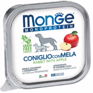 Monge monoproteico coniglio e mela 150gr