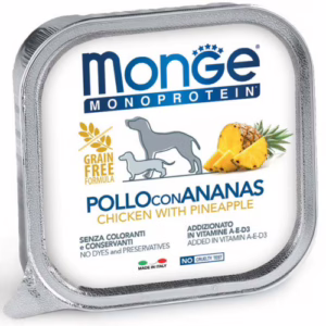 Monge monoproteico pollo e ananas 150gr