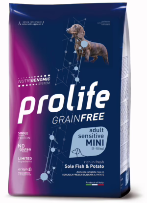 Prolife grain free adult mini sogliola e patate 2kg