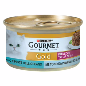 Gourmet gold intrecci tonno e pesce dell''oceano 85gr