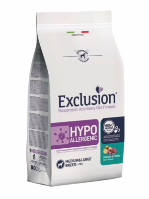 Exclusion hypo m&l cervo e patate 12kg