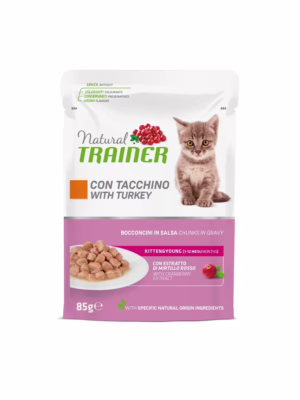 Natural trainer kitten tacchino 85g