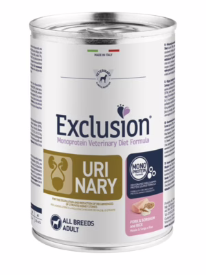 Exclusion urinary maiale e riso 400g