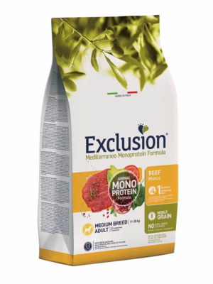 Exclusion medium adult manzo 12kg