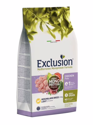 Exclusion medium/large light pollo 3kg