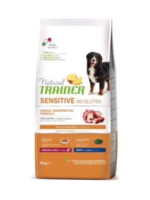 Trainer sensitive medium/maxi adult anatra 12kg