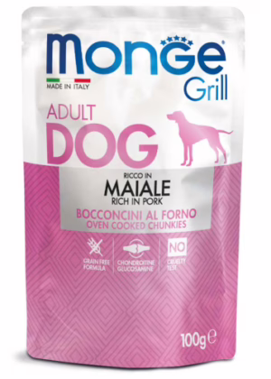 Monge grill bustine maiale 100g