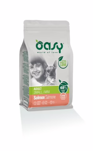 Oasy one adult small/mini salmone 800g
