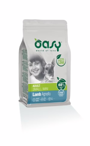 Oasy one adult small/mini agnello 800g