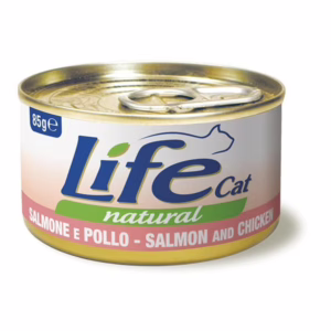 Lifecat salmone e pollo 85gr
