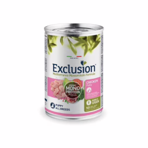 Exclusion puppy all breeds pollo 400g