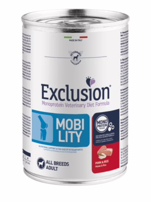 Exclusion mobility maiale e riso 400g