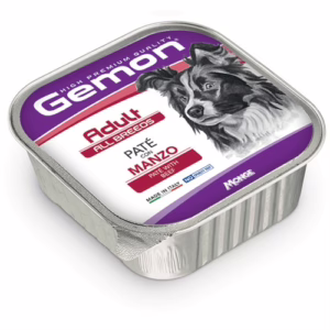 Gemon all breeds adult paté con manzo 150g