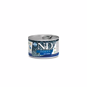 N&d ocean puppy merluzzo e zucca 140g