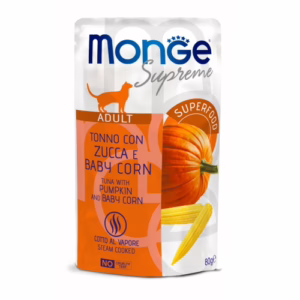 Monge buste supreme adult tonno con zucca 80g