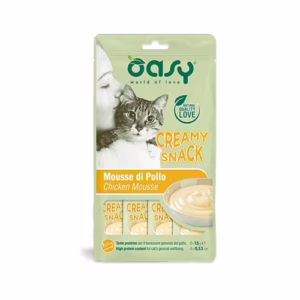 Oasy creamy snack pollo 4x15g
