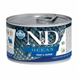 N&d ocean adult trota e salmone 140g