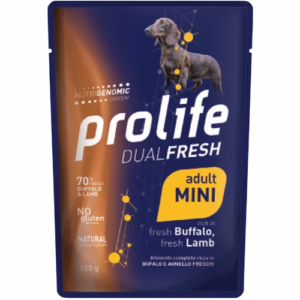Prolife dog dualfresh adult bufalo e agnello 100g