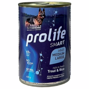 Prolife dog smart medium/large trota e riso 400g