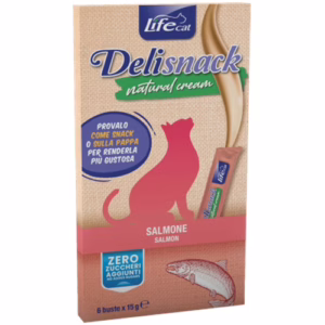 Lifecat cream salmone 15g x 6pz